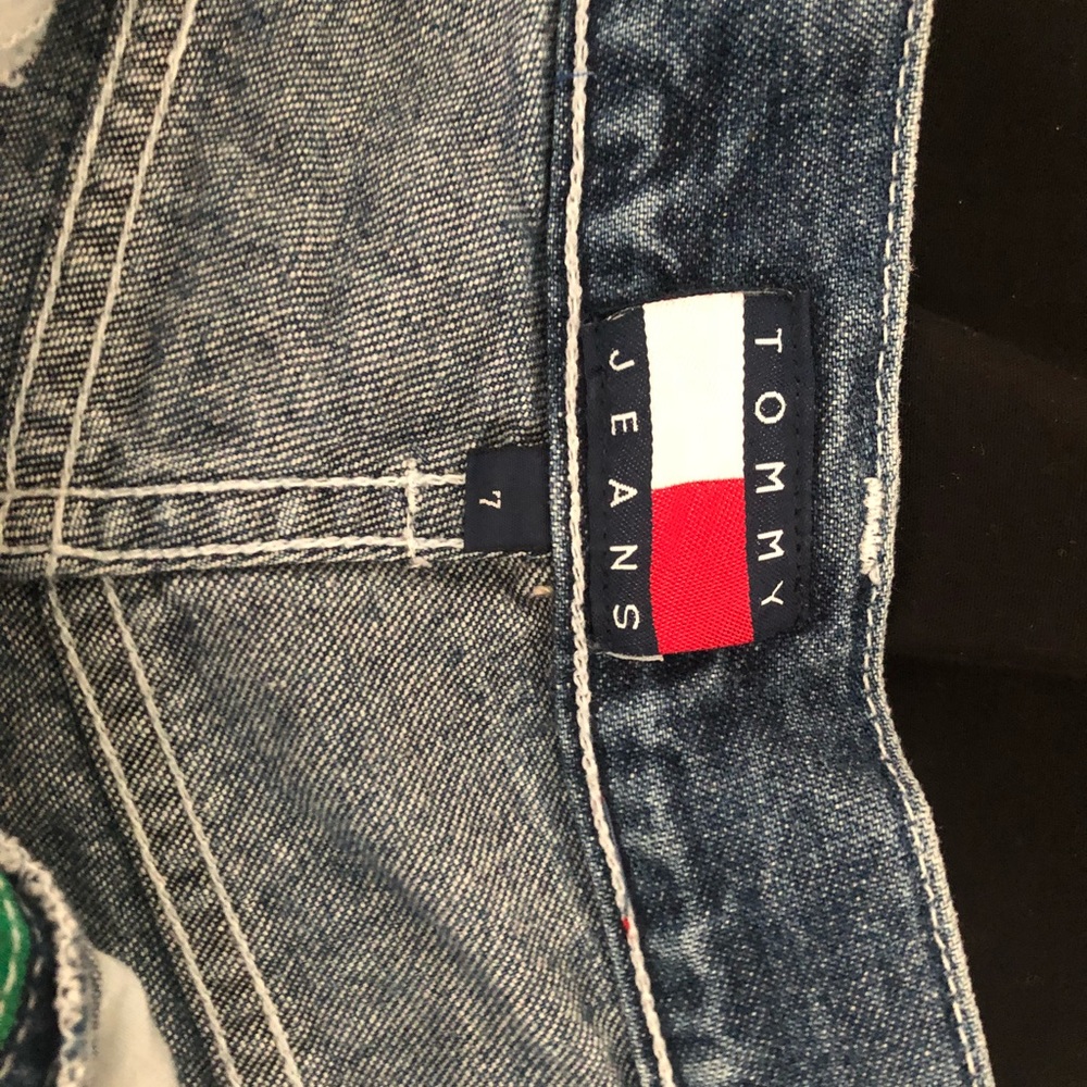 Denim tommy jean shorts